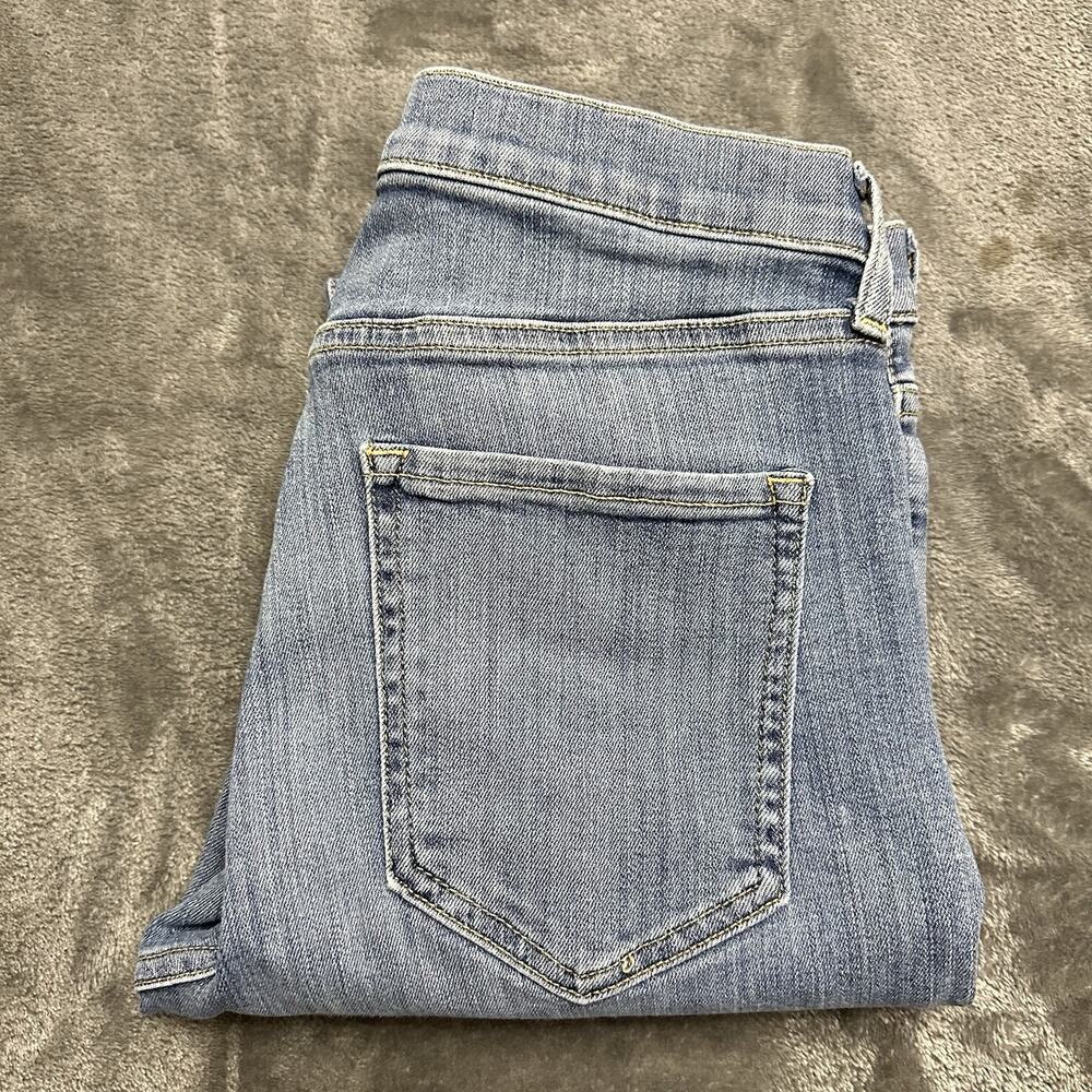 Banana Republic Jeans Women’s 27 Blue‎ Mid Rise Skinny Denim Bikercore Pants